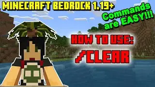 How to use /clear command - Minecraft Bedrock 1.19+