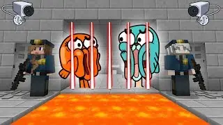 GUMBALL AND DARWIN PRISONERS (MINECRAFT PRISON ESCAPE)