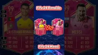 Fifa 24 Ronaldo Vs Fifa 24 Messi 🤔🐐