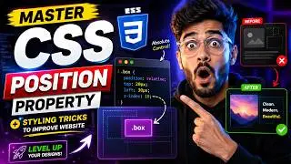CSS Made Easy With AI 🤖 | Part 7 - Position Property & Visual Design