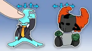Anime Chibi FNF vs. Finger  | Friday Night Funkin' | Animation | Solazar and Tiky