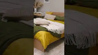 Простые минималистичные формы в кровати BORD