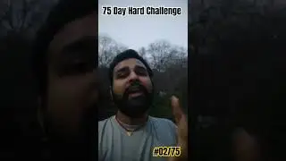 #75 Day Hard Challenge Day 2nd 💪#shorts  #75hardchallenge #75hardchallengeindia