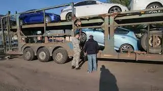 Разгрузка до санкционных Nissan leaf 24 и 30kw