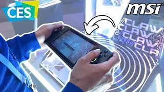 MSI Claw Revealed! The Future of Handheld Gaming - CES 2024