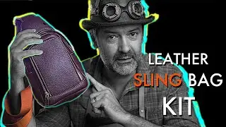 Sling Bag Leather Kit  - Complete DIY Kit Tutorial