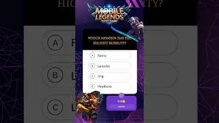 Which assassin has the highest mobility? - MLBB 🤔💭
