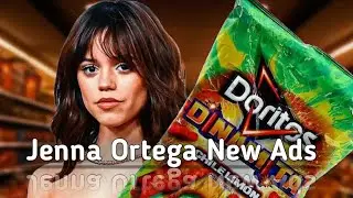 Jenna Ortega New Ads for #doritos