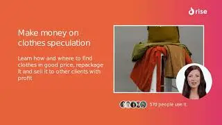 How to make money on selling clothes