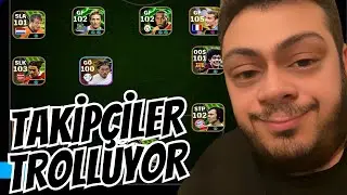 TAKİPÇİLER BİZİ TROLLÜYOR GİBİME GELİYOR | EFOOTBALL 2025 MOBİLE