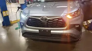 2020 Toyota highlander daytime running light and turnsignal function