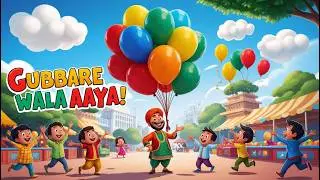 गुब्बारे वाला Gubbare Wala| Hindi rhymes for nursery class | BbToons - Hindi Nursery Rhymes 🌟