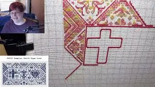 #stitchwithme #74 (Stitching and chatting)