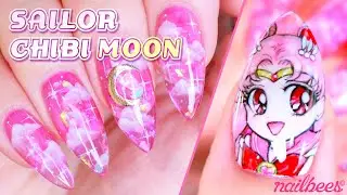 ☆ Sailor Chibi Moon Inspired Nail Art ☆