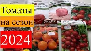 Посев томатов, которые выбрала на сезон 2024