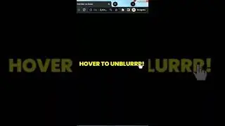 Text Blur Effect on Hover in CSS | Text Effects #Shorts