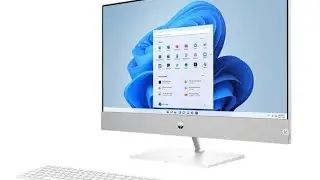 HP All in One Pc , Setup Manual Guide, First time Turning ON