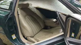 Timelapse of me fitting a new headlining into a Jaguar XK8.