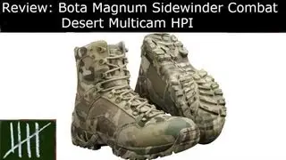 Review: Bota Magnum Sidewinder Combat Desert Multicam HPI