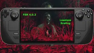 Steam Deck OLED / Alan Wake 2 / FSR 4.0.2 + Lossless Scaling Performance / SteamOS 3.7.15
