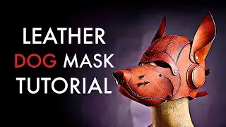 Leather Dog Mask - Tutorial and Pattern Download