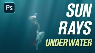 How to create Sun Rays Underwater - Mr23 Photoshop Tutorial