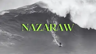 Lucas Fink Skimboarding Giant Waves in Nazaré | Raw Footage Highlights!