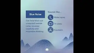 What do you think? #bluenoise #sleepingmusic #bettersleep #lofi #meditation #healingmusic