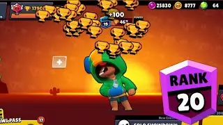 Leon Nonstop to 18000 Trophies! Brawl stars.
