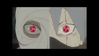 Kakashi y Obito despiertan el Mangekyo Sharingan al ver