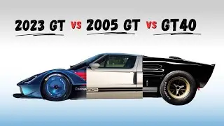 GT40 - 2005 Ford GT & New Ford GT