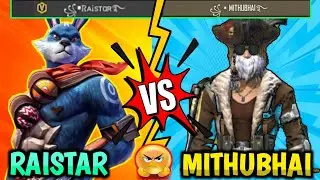 @RaiStarVS MITHUBHAI | ONE TAP KINGS | OLD GAMEPLAY | 1 V 1 | GARENA FREEFIRE | MITHUBHAI GAMING