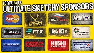 F1's Sketchiest, Shadiest Sponsors & Where are they now? (Compilation)