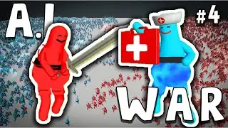 Are A.I Medics useful on the Battlefield? (Deep Reinforcement Learning)