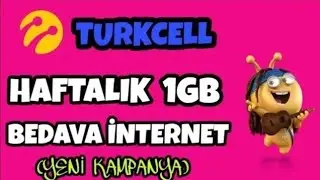 TURKCELL {HAFTALIK 1GB} İNTERNETTEN KAZANMA - TURKCELL BEDAVA INTERNET 2020