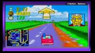 The Simpsons Road Rage (GBA) marathon part 2