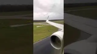 Landing to Eindhoven airport | Ryanair | without edit