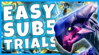 Dauntless Malkarion trials - EASIEST sub 5 build and guide