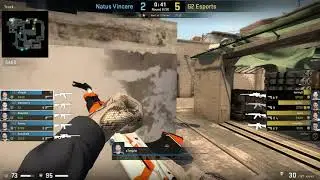 CS:GO POV Demo Na'Vi S1mple (31/17) vs G2 (de_mirage)