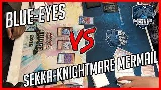 Yu-Gi-Oh Sekka-Knightmare Mermail Vs Blue-Eyes - Full Match (May 2018)