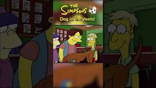 Dog in the vents | The Simpsons #shorts