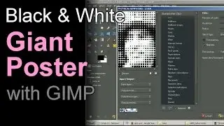 Giant Poster with GIMP