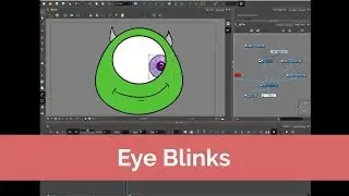 Very Simple Eye Blink in Toonboom Harmony