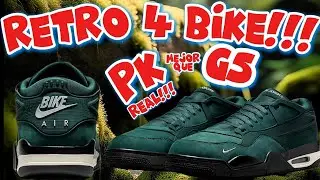 TE ENSEÑO EL NUEVO RETRO 4 BIKE PK REAL MEJOR QUE G5 SNEAKERS ZHANG DIRECTO DE CHINA!!!