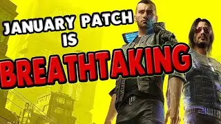 Cyberpunk January patch gameplay BREATHTAKING