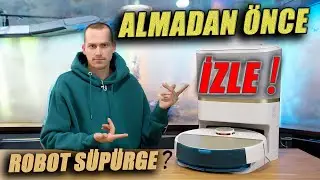 Evine Robot Süpürge Almadan Önce İzle! Robot Süpürge Almadan Önce Bilinmesi Gerekenler !