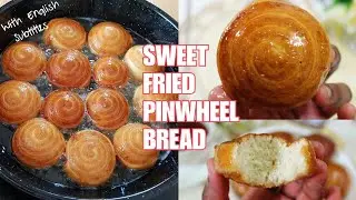 Mapishi ya Saga noti / Sweet Fried Pinwheel bread
