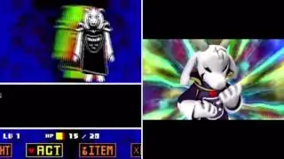 ASRIEL DREEMURR: Undertale SFM side By Side To The Original Fight
