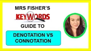 Media Studies - Denotation vs Connotation - Key Words