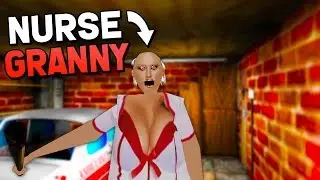 NURSE GRANNY HEALS OUR WOUNDS WITH JUMPSCARES! (Granny Mobile 1.4 Update APK Mod Full Gameplay)